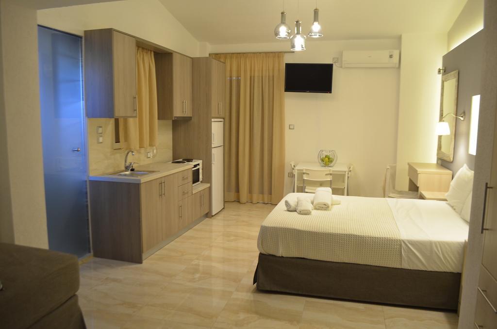 Ammos Apartments Glífa Szoba fotó